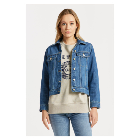 BUNDA GANT DENIM JACKET modrá