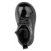 Černá dětská šněrovací obuv se zipem Cupcake Couture