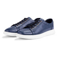 Ducavelli Verano Genuine Leather Men's Casual Shoes. Summer Sports Shoes, Lightweight Shoes Navy