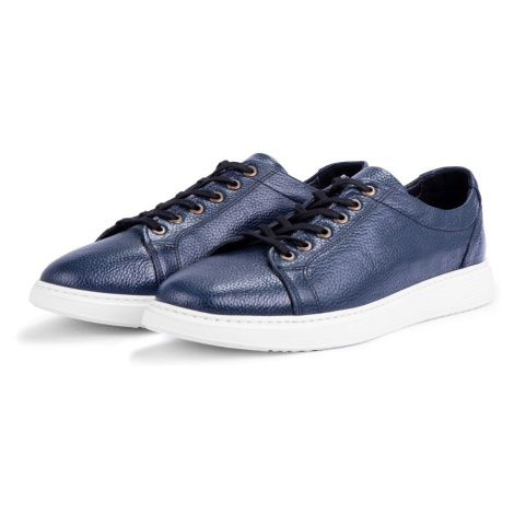 Ducavelli Verano Genuine Leather Men's Casual Shoes Summer Sports Shoes, Lightweight Shoes Navy 