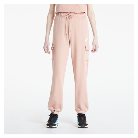 Nike Sportswear Essential Fleece Cargo Pants Pink