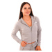 GymBeam Dámská mikina Zip-up TRN Grey