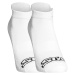 Ponožky Styx nízké bílé s černým logem (HN1061) L
