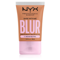 NYX Professional Makeup Bare With Me Blur Tint hydratační make-up odstín 11 Medium Neutral 30 ml