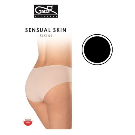 Gatta Sensual skin Bikini 1646 černé Kalhotky