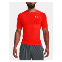 Oranžové pánské sportovní tričko Under Armour UA HG Armour Comp SS