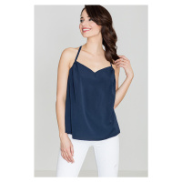 Lenitif Woman's Blouse K392 Navy Blue