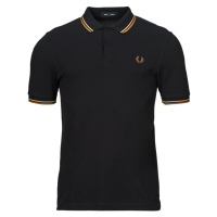 Fred Perry TWIN TIPPED FRED PERRY SHIRT Černá