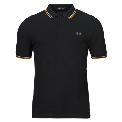 Fred Perry TWIN TIPPED FRED PERRY SHIRT Černá
