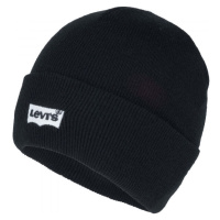 Levi's® BATWING EMBROIDERED SLOUCHY BEANIE Zimní čepice, černá, velikost
