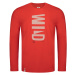 Loap Allonzo Pánské triko s dlouhým rukávem CLM2258 Červená