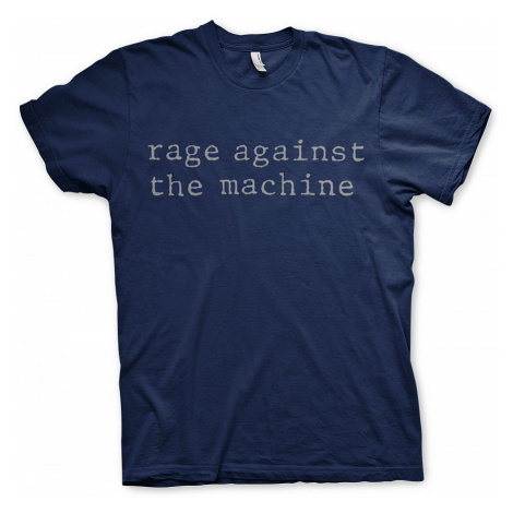 Rage Against The Machine tričko, Original Logo Navy, pánské Probity Europe Ltd