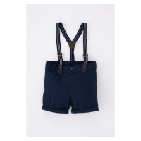 DEFACTO Baby Boy Basic Gabardine Shorts Suspended 2-Piece Set