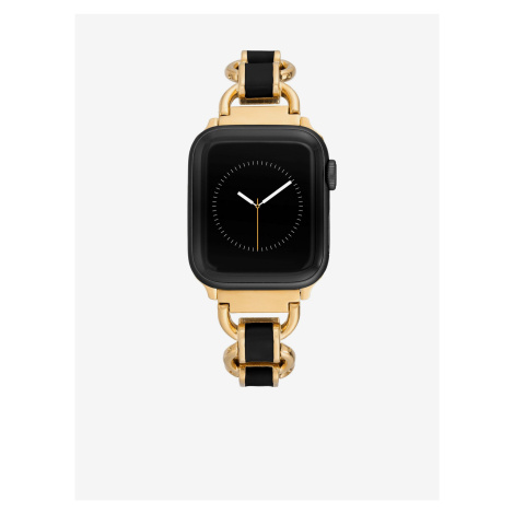 Dámský řemínek pro Apple Watch 42/44/45/ultra 49mm ve zlaté barvě Anne Klein