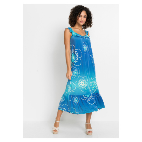 Bonprix BODYFLIRT midi šaty Barva: Modrá, Mezinárodní