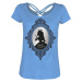 Alice in Wonderland Mirror Dámské tričko modrá