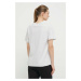 Bavlněné tričko New Balance WT41501AHH šedá barva