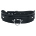 Black Premium by EMP Choker Heart Náhrdelník černá