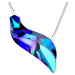 Preciosa Extravagantní ocelový náhrdelník Delphinus 7336 46