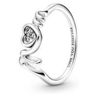 Pandora Okouzlující stříbrný prsten pro maminku 191149C01 54 mm
