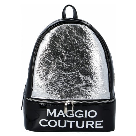 Městský dámský batoh Maggio Couture, stříbrný