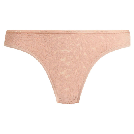 Dámské kalhotky QF7348E FSR skořicová - Calvin Klein