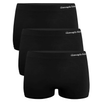 Gianvaglia Deluxe kalhotky s nohavičkou 3007 - 3 bal. černá