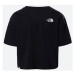 The North Face W CROPPED EASY TEE Černá