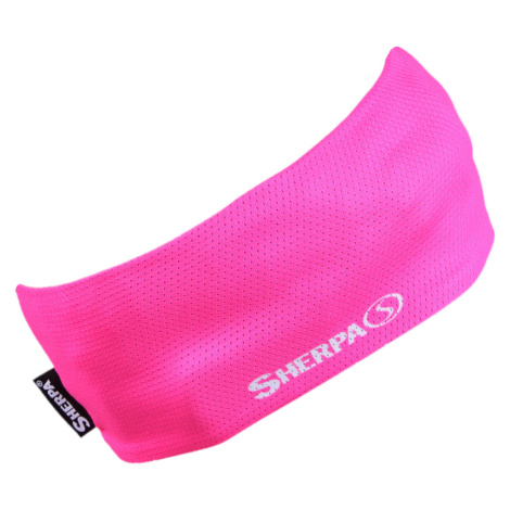 Sherpa Hupa Sportovní čelenka SHH3006 neon pink