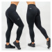 NEBBIA - Legíny s vysokým pasem LEG DAY GOALS 248 (black) - NEBBIA