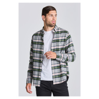 KOŠILE GANT D2. REG UT FLANNEL CHECK SHIRT šedá