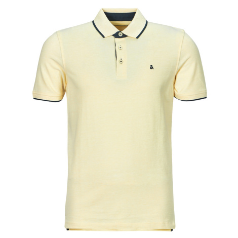 Jack & Jones JJEPAULOS POLO SS Žlutá