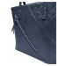 Tmavě modrá kabelka přes rameno s šikmou kapsou Lavinia