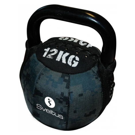 Sveltus Soft kettlebells 12kg Černá