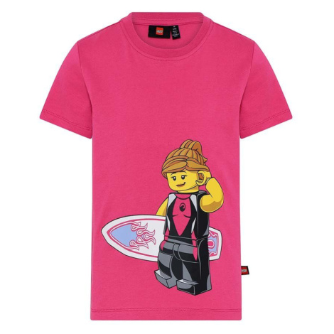 Dětské tričko Lego růžová barva Lego Wear