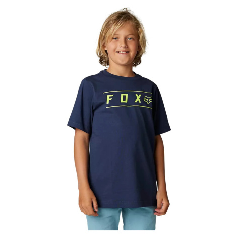 Dětské tričko Fox Yth Pinnacle Ss Tee Deep Cobalt