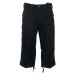 Brandit Kalhoty Industry Vintage 3/4 černé