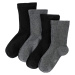 Ponožky s beztlakovým lemem (4 páry), organická bavlna