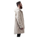 Cotton Peached Canvas Parka - sand