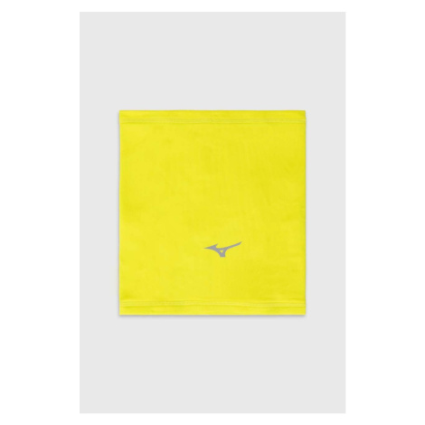 Nákrčník Mizuno Warmalite Triwarmer žlutá barva, s potiskem