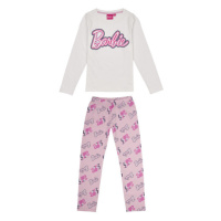 Barbie Dívčí pyžamo (bílá)