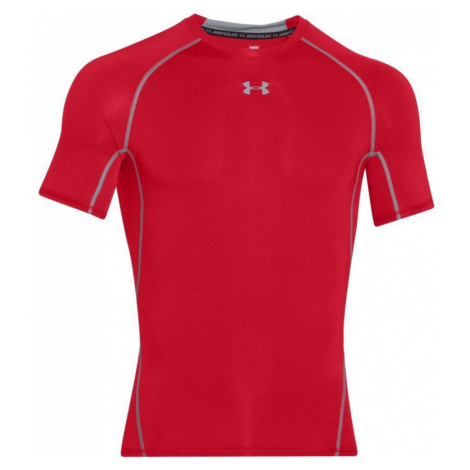 Kompresní tričko Under Armour HG s krátkým rukávem Červená