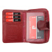Dámská kožená peněženka Pierre Cardin 05 LINE 115 červená