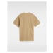 VANS Left Chest Logo T-shirt Men Beige, Size