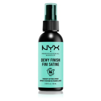NYX Professional Makeup Makeup Setting Spray Dewy fixační sprej 02 Dewy Finish / Long Lasting 60