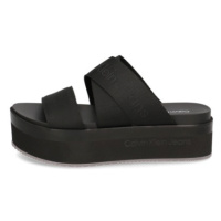 CALVIN KLEIN JEANS FLATFORM SANDAL WEBBING IN