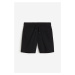 H & M - Teplákové šortky Regular Fit - černá