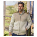 Pletený svetr na zip v autentickém stylu