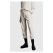 Kalhoty AllSaints dámské, bílá barva, hladké