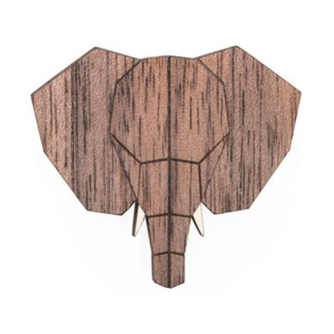 Dřevěná brož Elephant Brooch BeWooden